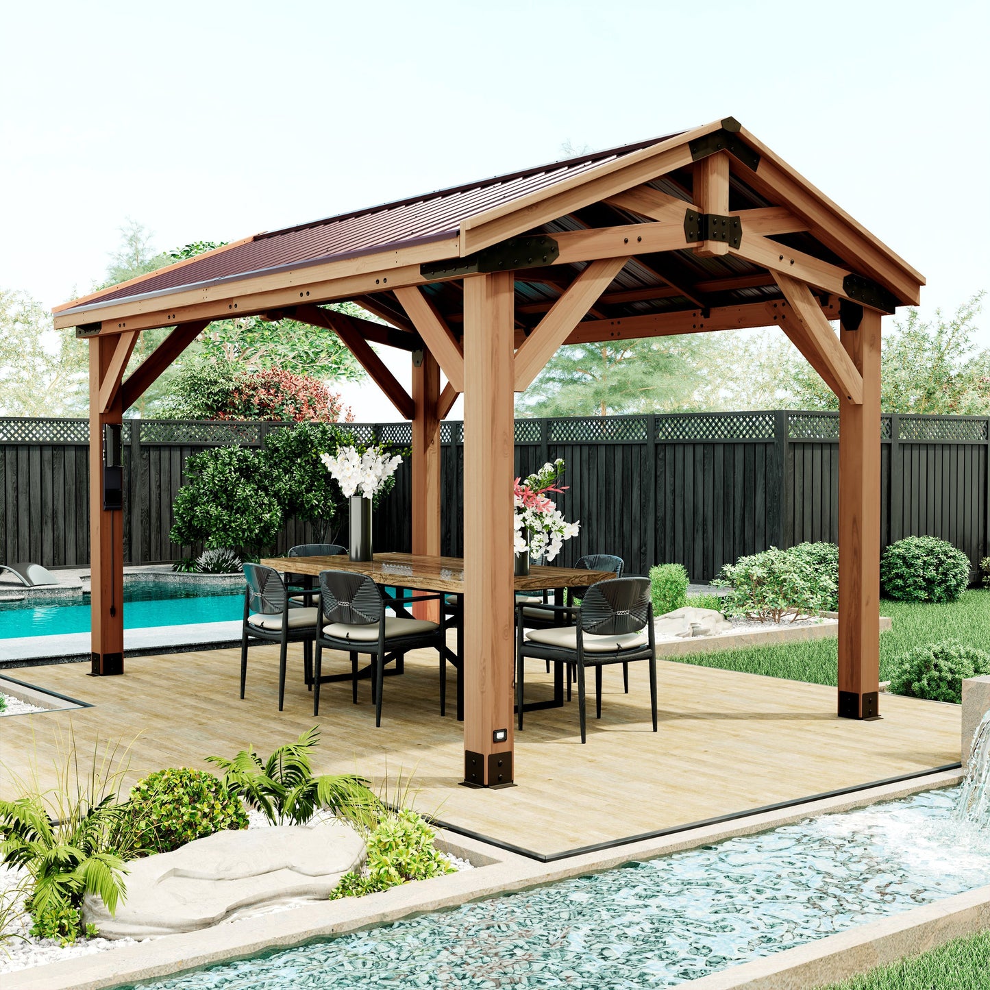 Norwood 14x10 Backyard Gazebo