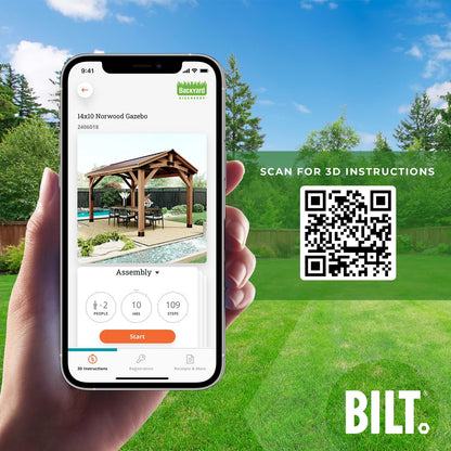 Norwood 14x10 Backyard Gazebo