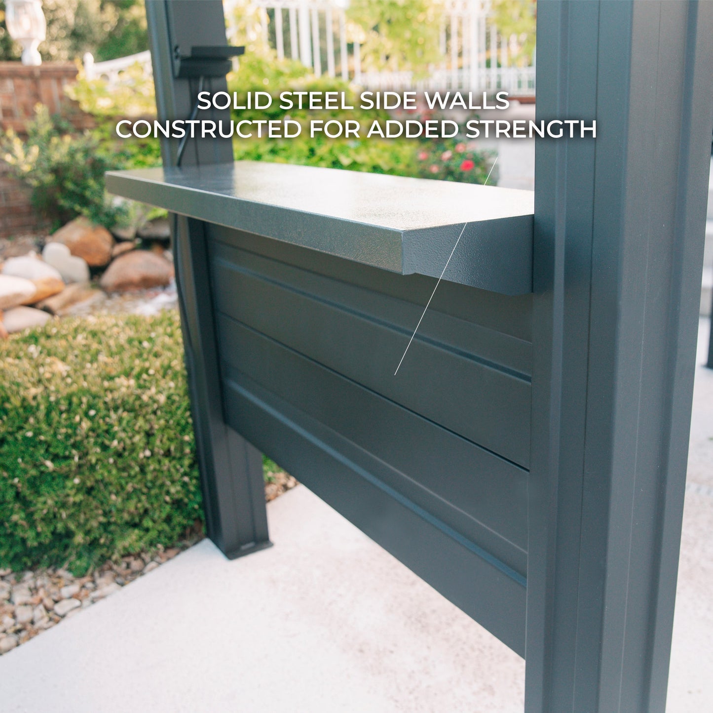 Rockport Steel Grill Gazebo