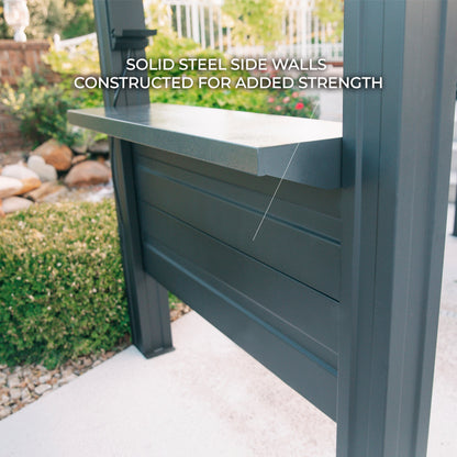 Rockport Steel Grill Gazebo