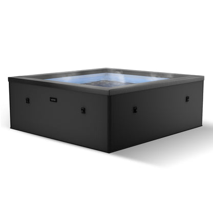 Garda | 4/6-Person Eco Foam Hot Tub | Built-In Integrated Heater | UKCA