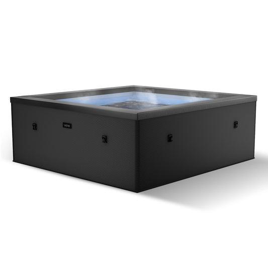 Garda | 4/6-Person Eco Foam Hot Tub | Built-In Integrated Heater | UKCA