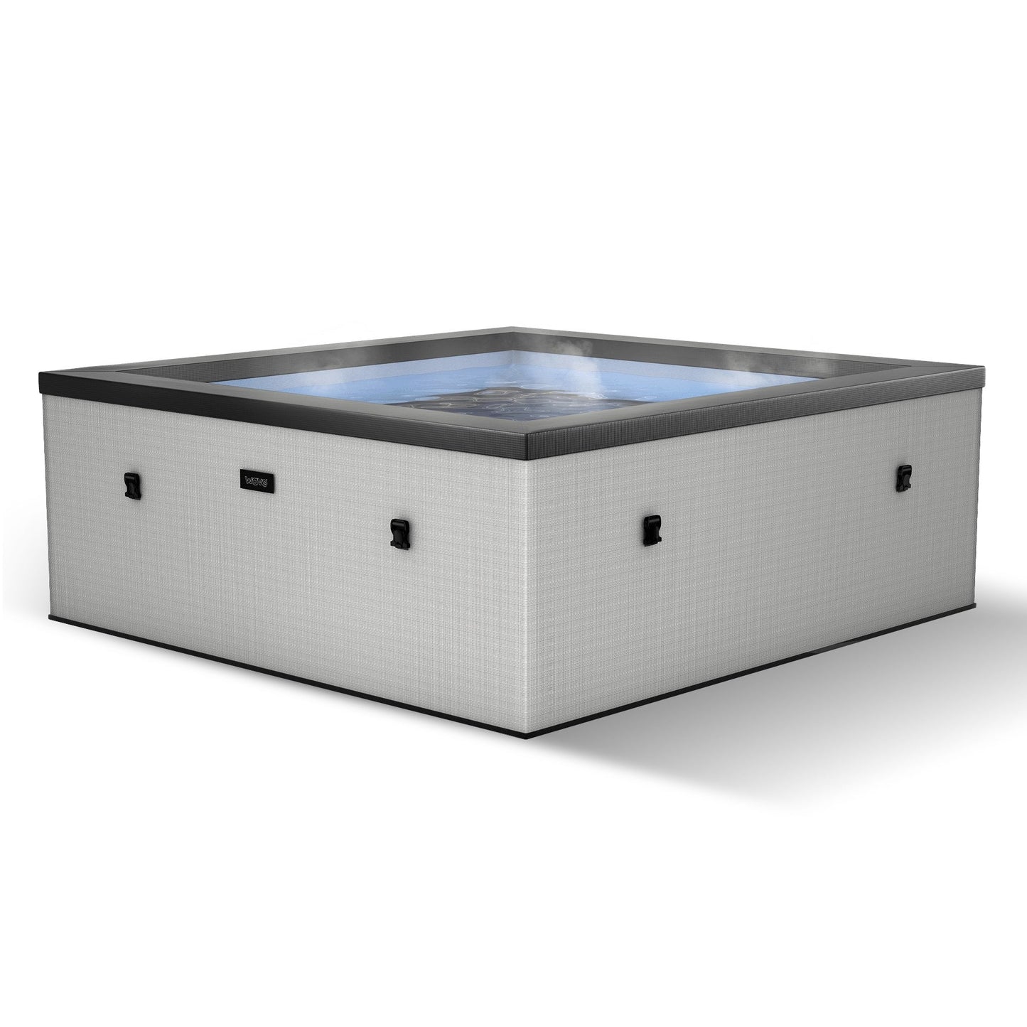 Garda | 4/6-Person Eco Foam Hot Tub | Built-In Integrated Heater | UKCA