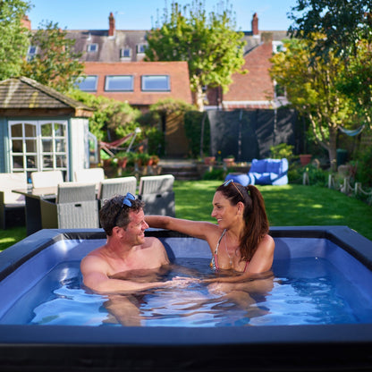 Garda | 4/6-Person Eco Foam Hot Tub | Built-In Integrated Heater | UKCA