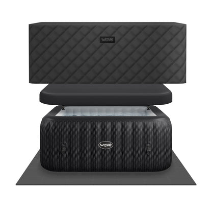 Pacific | 4/6-Person Inflatable Hot Tub | Integrated Heater | UKCA