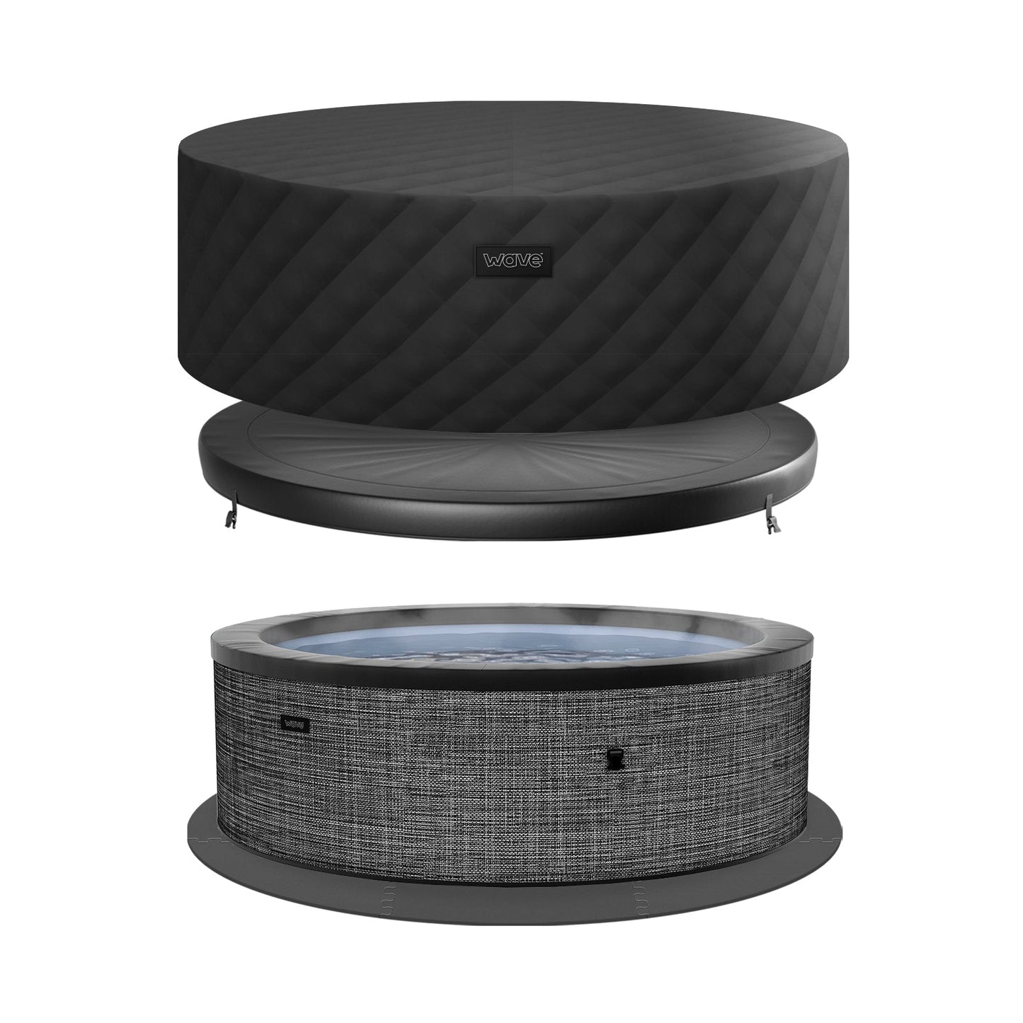 Tahoe | 4/6-Person Eco Foam Hot Tub | Built-In Integrated Heater | UKCA